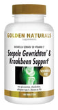 Soepele Gewrichten & Kraakbeen Support - NowVitamins - Golden Naturals - 8718164646256
