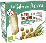 Souchet crackers met aardamandel - NowVitamins - Pain Des Fleurs - 3380380074622