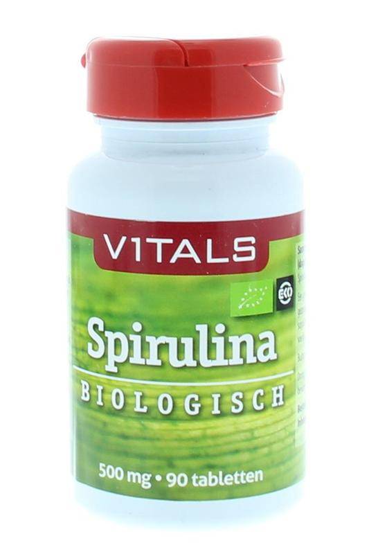 Spirulina 500 mg bio - NowVitamins - Vitals - 8716717003266