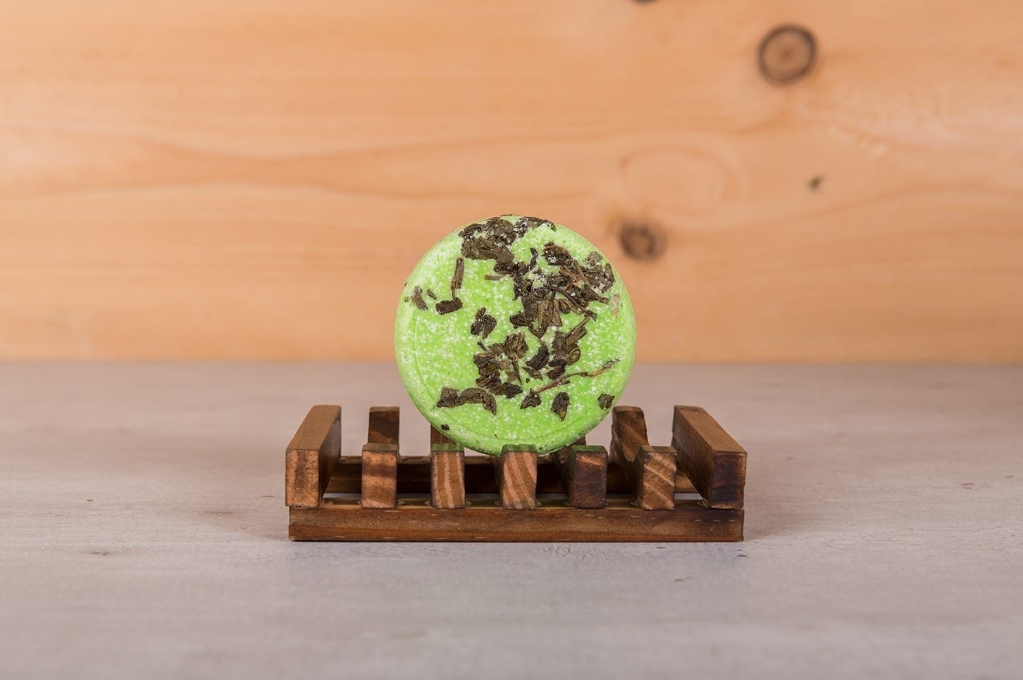 Tea-Riffic Shampoo Bar - 70g - NowVitamins - HappySoaps - 100% plasticvrije cosmetica - 8720256109129