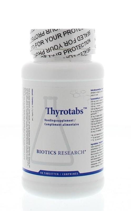 Thyrotabs - NowVitamins - Biotics - 780053010156