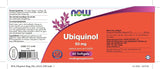 Ubiquinol 50 mg. (kaneka) CoQ10 - NowVitamins - NOW Foods - 733739113368