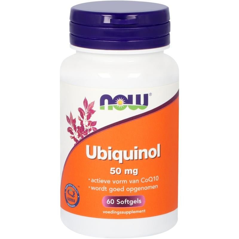 Ubiquinol 50 mg. (kaneka) CoQ10 - NowVitamins - NOW Foods - 733739113368