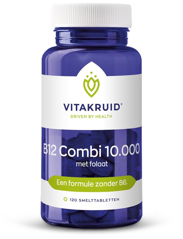 Vitakruid B12 Combi 10.000 met folaat - NowVitamins - Vitakruid - 8717438691404