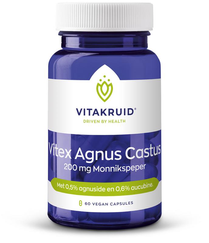 Vitakruid Vitex agnus castus 200mg monnikspeper - NowVitamins - Vitakruid - 8717438691770