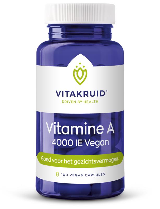 Vitamine A 4000 IE vegan - NowVitamins - Vitakruid - 8717438692036