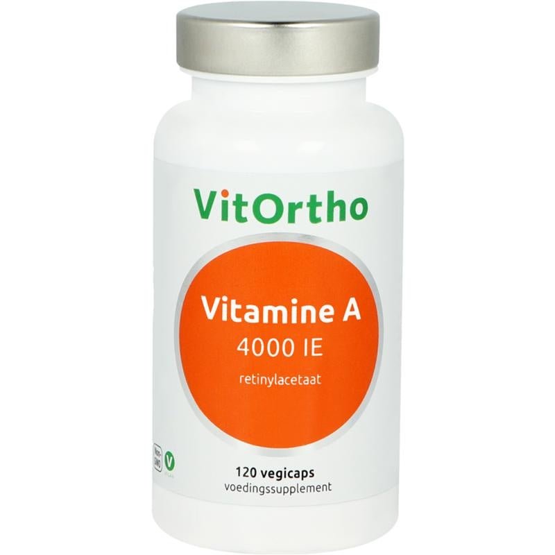 Vitamine A 4000IE - NowVitamins - VitOrtho - 8717056141503