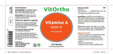 Vitamine A 4000IE - NowVitamins - VitOrtho - 8717056141503