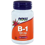 Vitamine B1 100 mg - NowVitamins - NOW Foods - 733739102638
