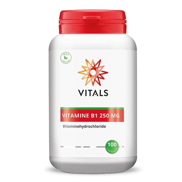 Vitamine B1 thiamine 250 mg - NowVitamins - Vitals - 8716717000630