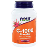 vitamine C-1000 Complex SR Gebufferde C 90 tabs - NowVitamins - NOW Foods - 733739100399