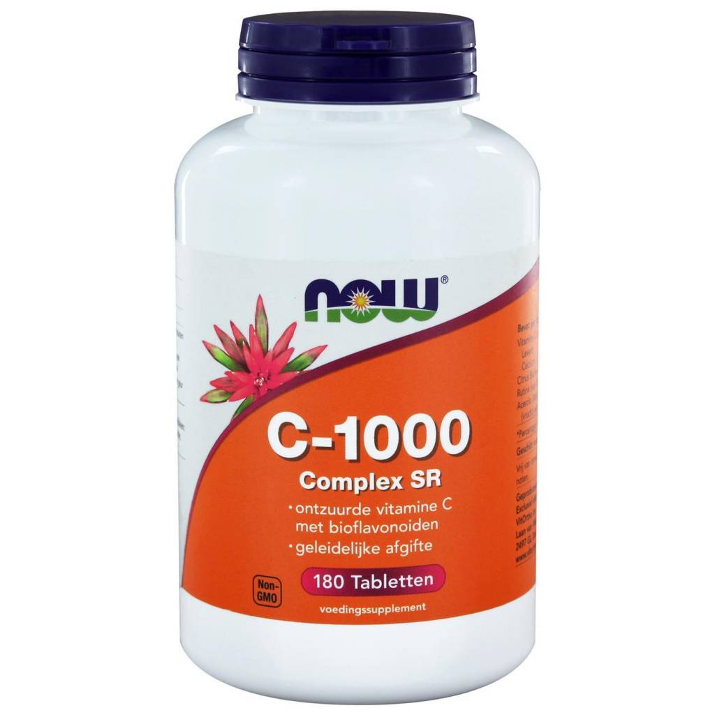 Vitamine C-1000 Complex SR Gebufferde C - NowVitamins - NOW Foods - 733739100382