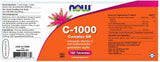Vitamine C-1000 Complex SR Gebufferde C - NowVitamins - NOW Foods - 733739100382