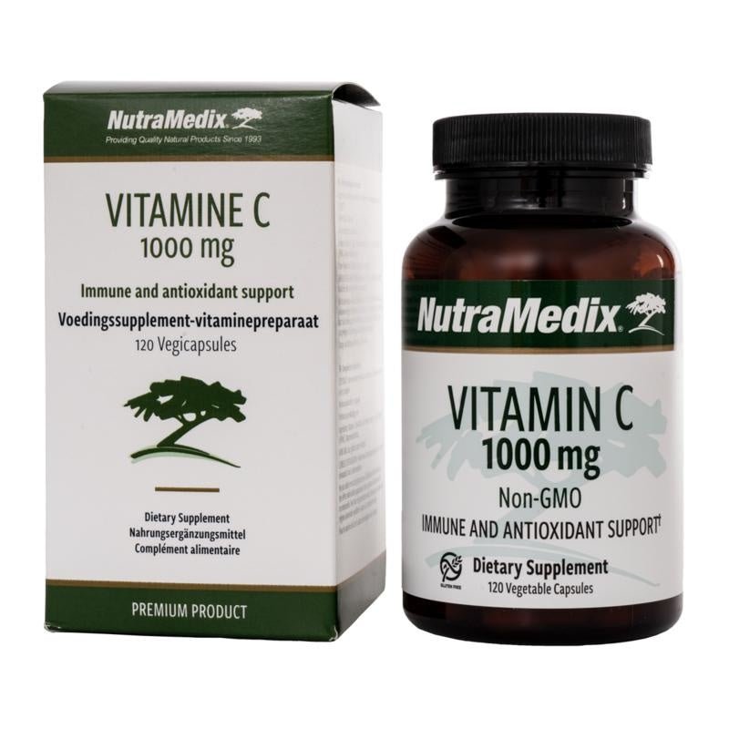 Vitamine C 1000 mg non-GMO - NowVitamins - Nutramedix - 728650093356