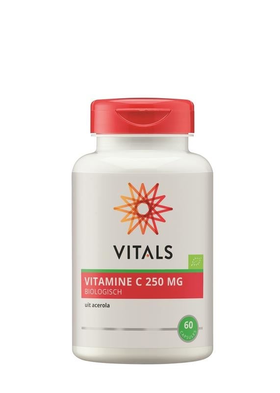Vitamine C 250mg biologisch - NowVitamins - Vitals - 8716717003785