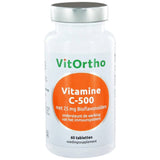 Vitamine C-500 met 25 mg Bioflavonoïden - NowVitamins - VitOrtho - 8717056140926