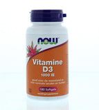 Vitamine D3 1000 IE - NowVitamins - NOW Foods - 733739146007