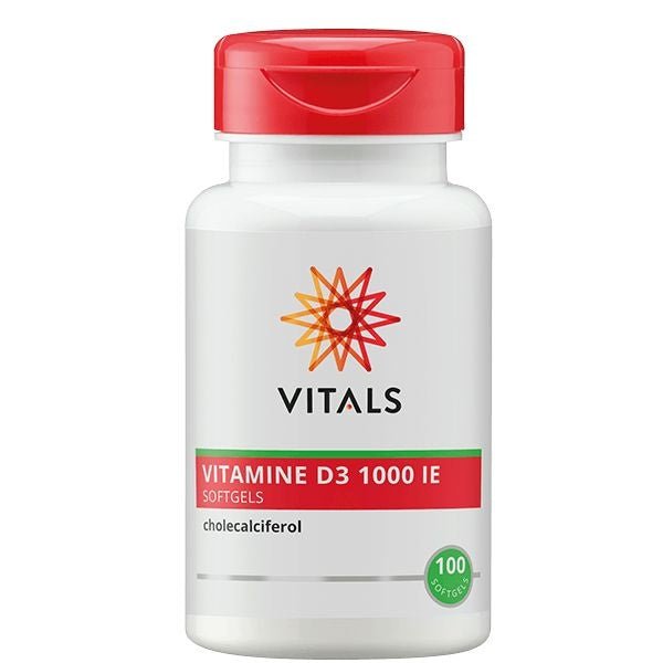 Vitamine D3 1000IE - NowVitamins - Vitals - 8716717004010