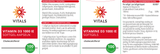 Vitamine D3 1000IE - NowVitamins - Vitals - 8716717004010