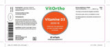 Vitamine D3 3000 IE - NowVitamins - VitOrtho - 8717056140261
