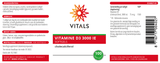Vitamine D3 3000IE - NowVitamins - Vitals - 8716717004027