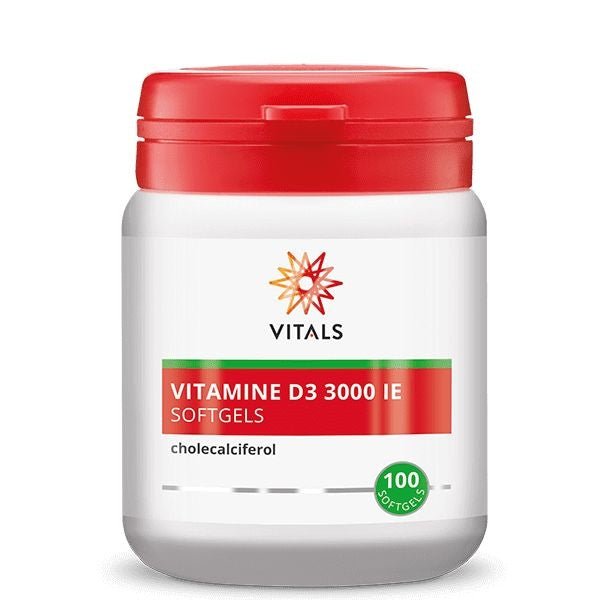 Vitamine D3 3000IE - NowVitamins - Vitals - 8716717004027