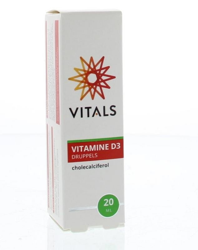 Vitamine D3 druppels - NowVitamins - Vitals - 8716717002252