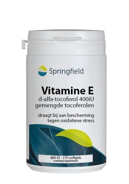 Vitamine E 400IE - NowVitamins - Springfield - 8715216240516