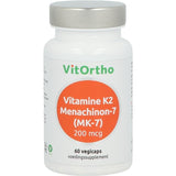Vitamine K2 menachinon 7 200 mcg - NowVitamins - VitOrtho - 8717056141589