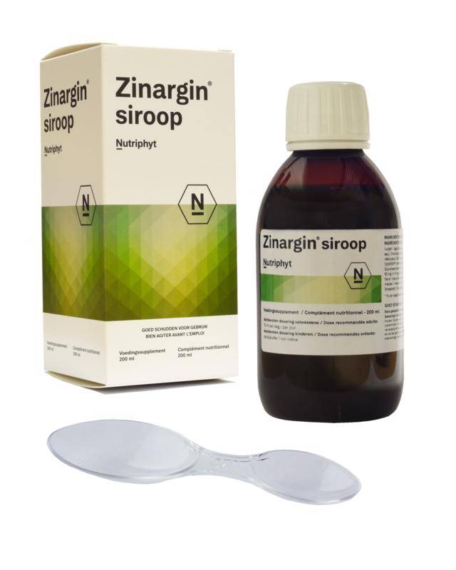 Zinargin siroop - NowVitamins - Nutriphyt - 5430000149488