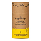 Zonnebrandstick SPF 20 - Fresh Lime - NowVitamins - HappySoaps - 100% plasticvrije cosmetica - 8720256109945